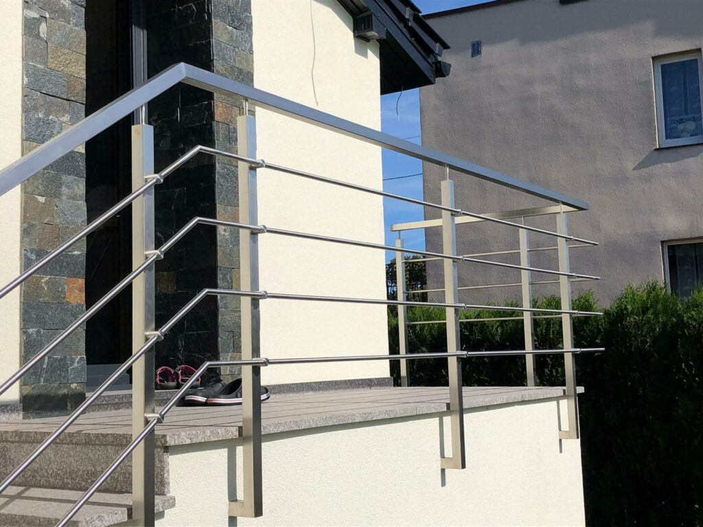 Balustrady ze stali nierdzewnej